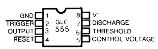 GLC 555 CMOS General Purpose Timer