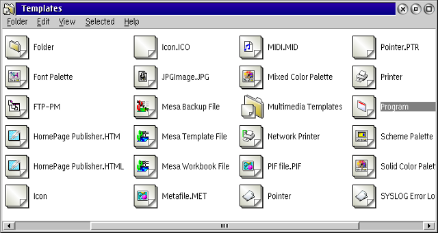 사진 2: eComStation Template