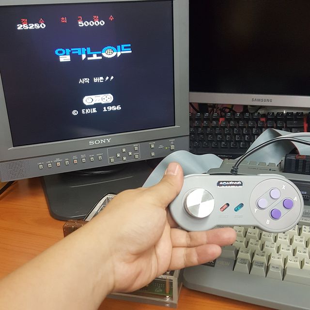 Arkanoid Pad use